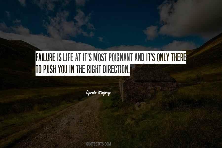 Right Direction In Life Quotes #870517