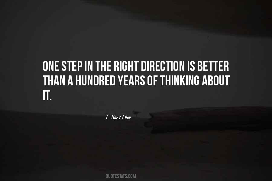 Right Direction Quotes #1333938