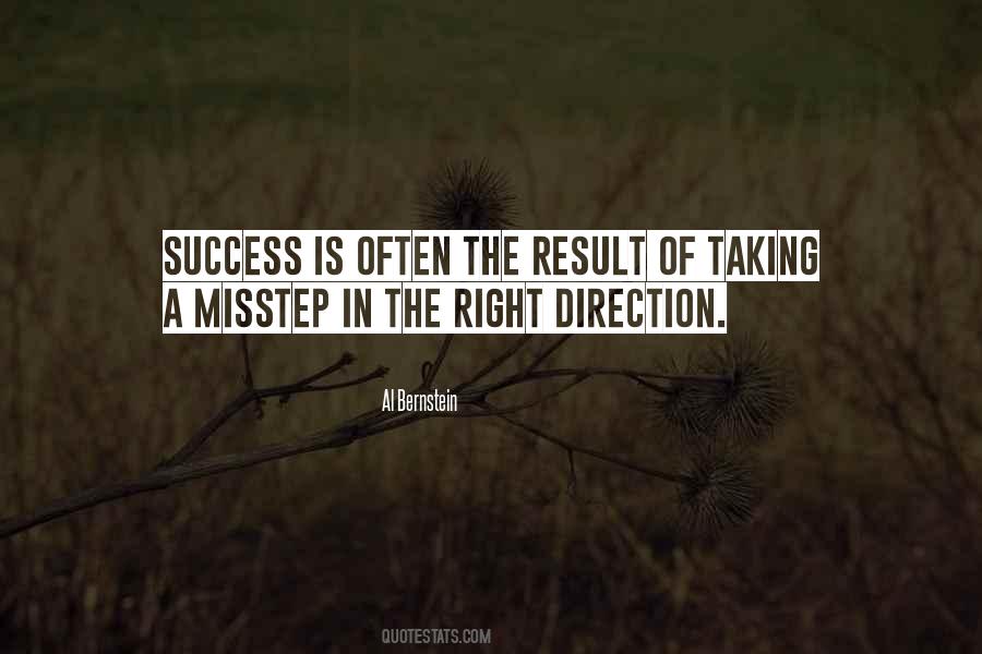 Right Direction Quotes #985172