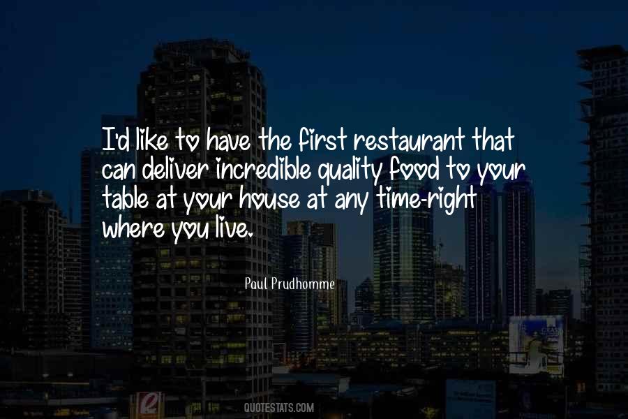 Right First Time Quotes #683608