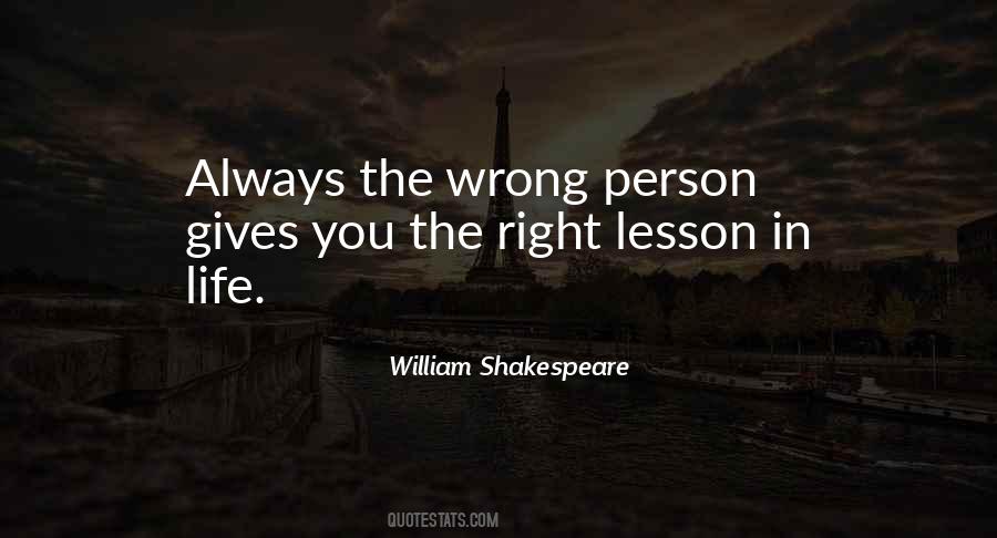 Right Person In Life Quotes #1749164