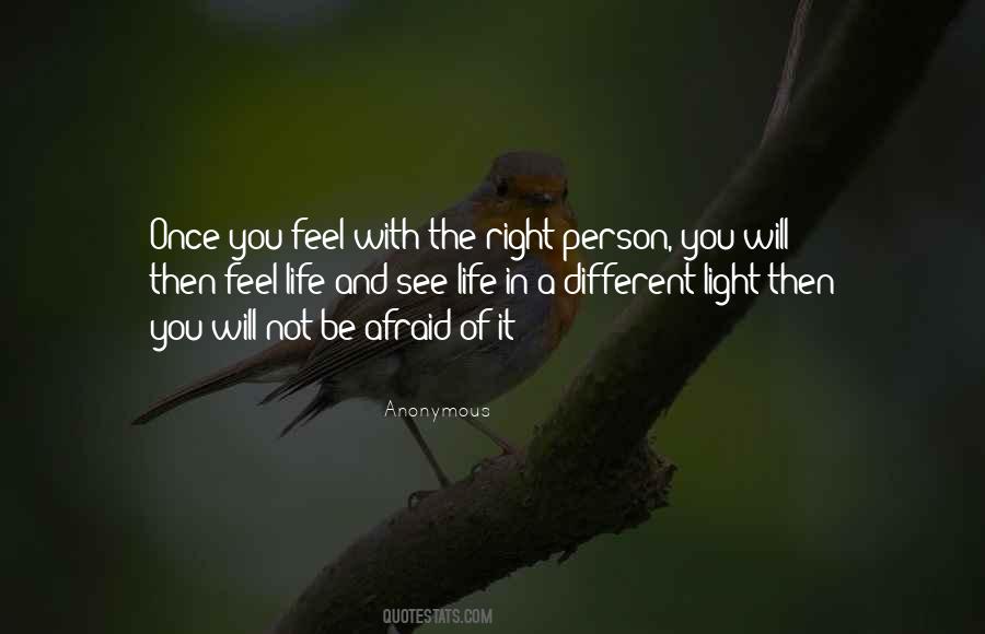 Right Person In Life Quotes #403698