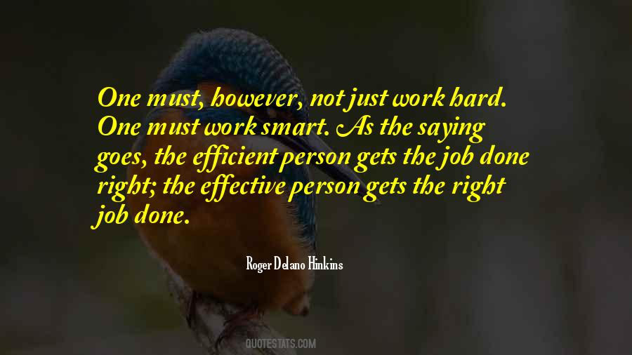 Right Person Right Job Quotes #883208