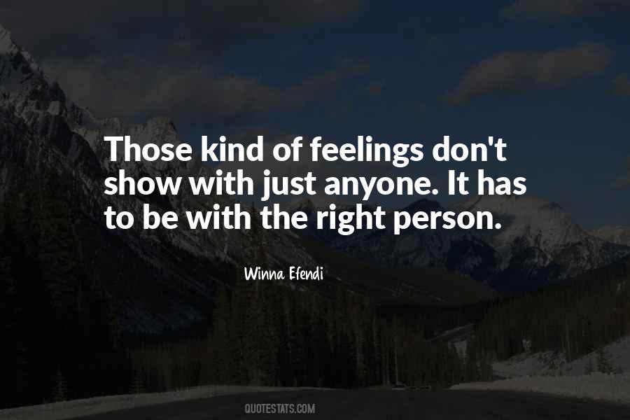 Right Person To Love Quotes #1169031