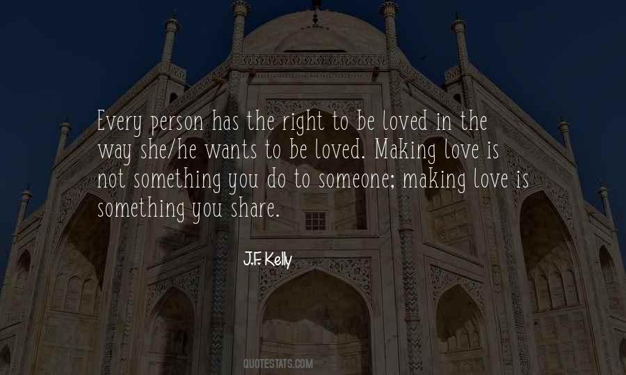 Right Person To Love Quotes #1474873
