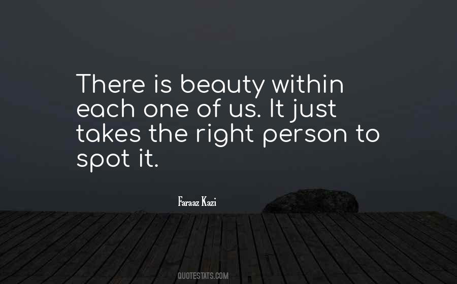 Right Person To Love Quotes #318925