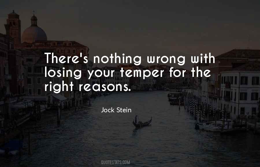 Right Reasons Quotes #1205722