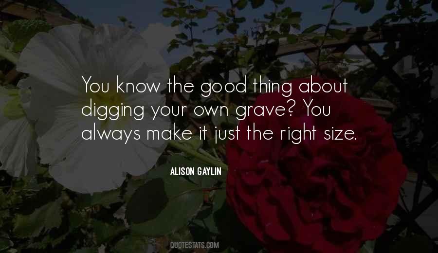 Right Size Quotes #1184786