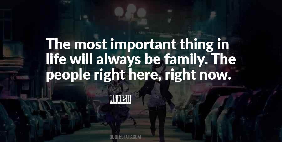 Right Things In Life Quotes #61341