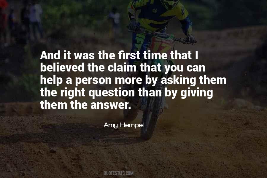 Right Time Right Person Quotes #1413262