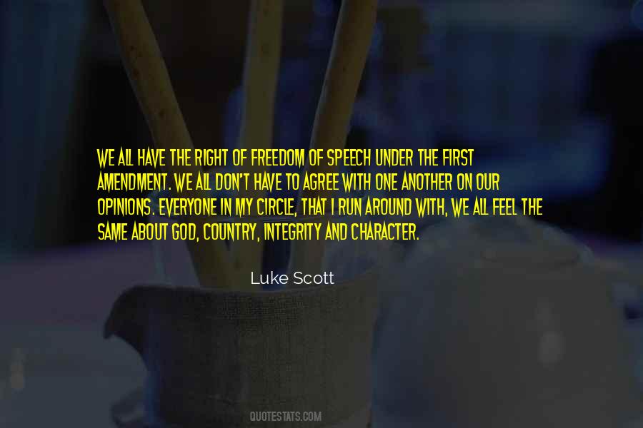 Right To Freedom Of Speech Quotes #1874225