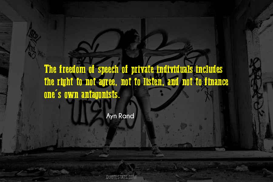 Right To Freedom Of Speech Quotes #427175