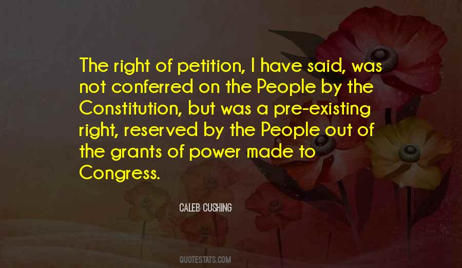 Right To Petition Quotes #1780702