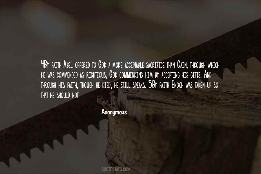 Righteous God Quotes #1526522