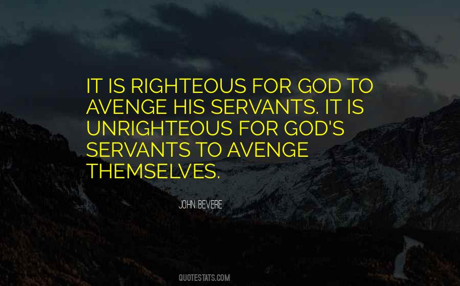 Righteous God Quotes #335871