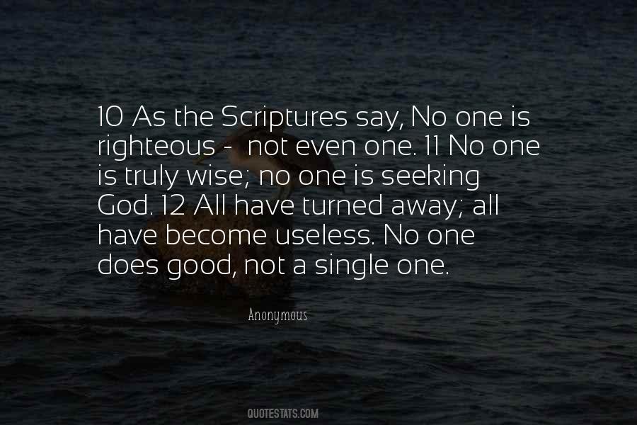 Righteous God Quotes #40652