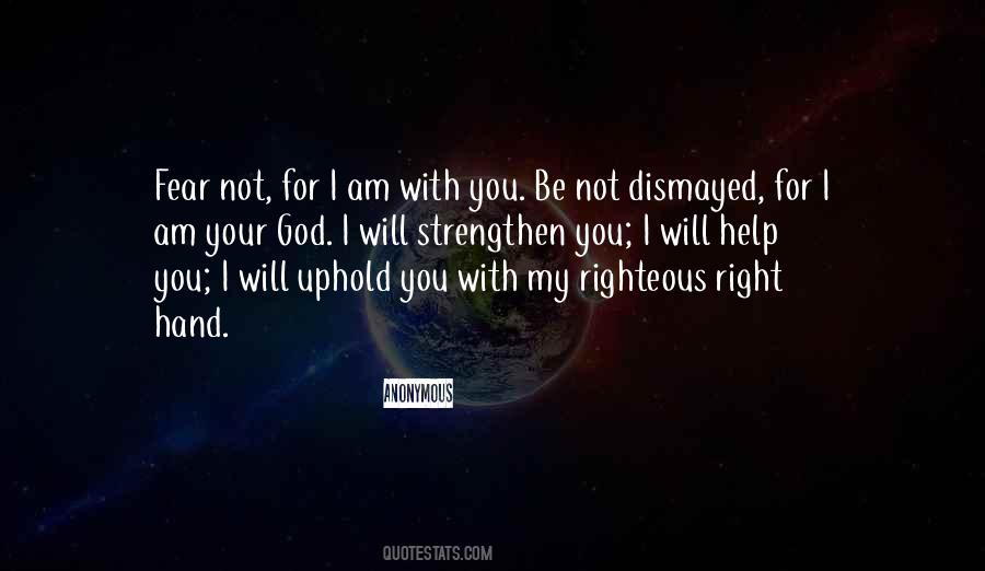 Righteous God Quotes #541292