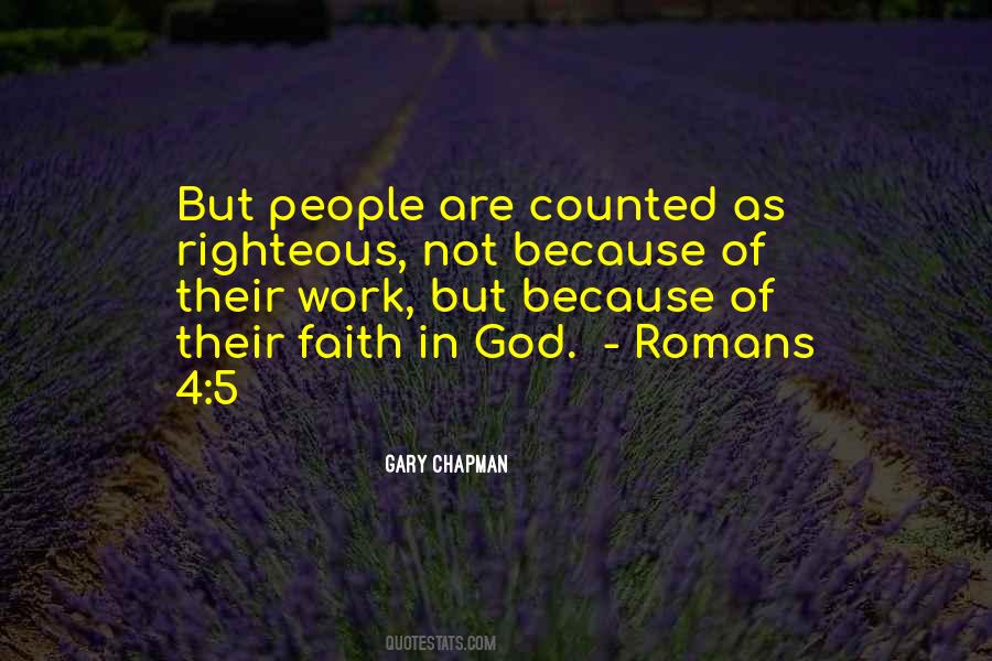 Righteous God Quotes #61477