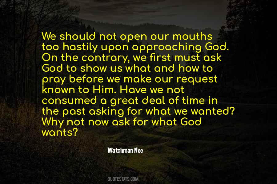 Quotes About Asking God For Something #184914