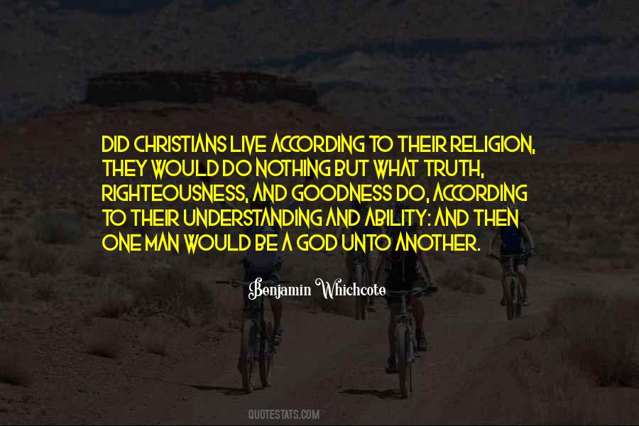 Righteousness Christian Quotes #1240209