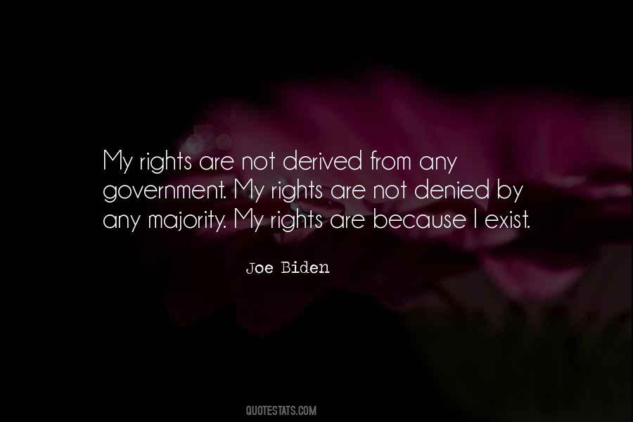 Rights Denied Quotes #1859428