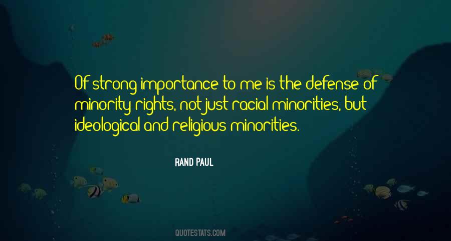 Rights Of Minorities Quotes #170456
