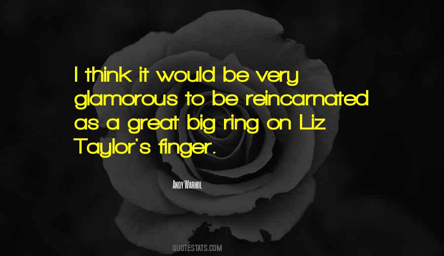 Ring On My Finger Quotes #1515032