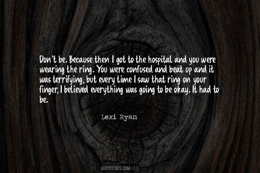 Ring On My Finger Quotes #1561881