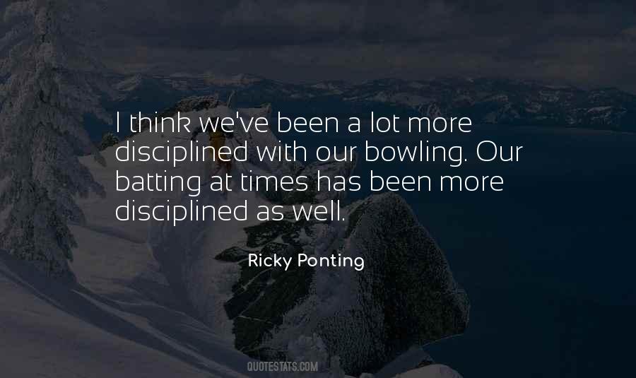 Quotes About Ricky Ponting #1243106