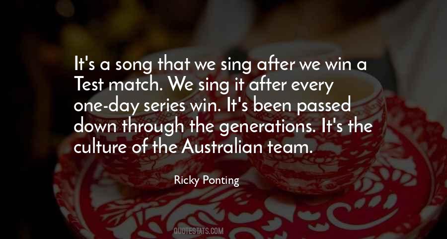 Quotes About Ricky Ponting #1362970