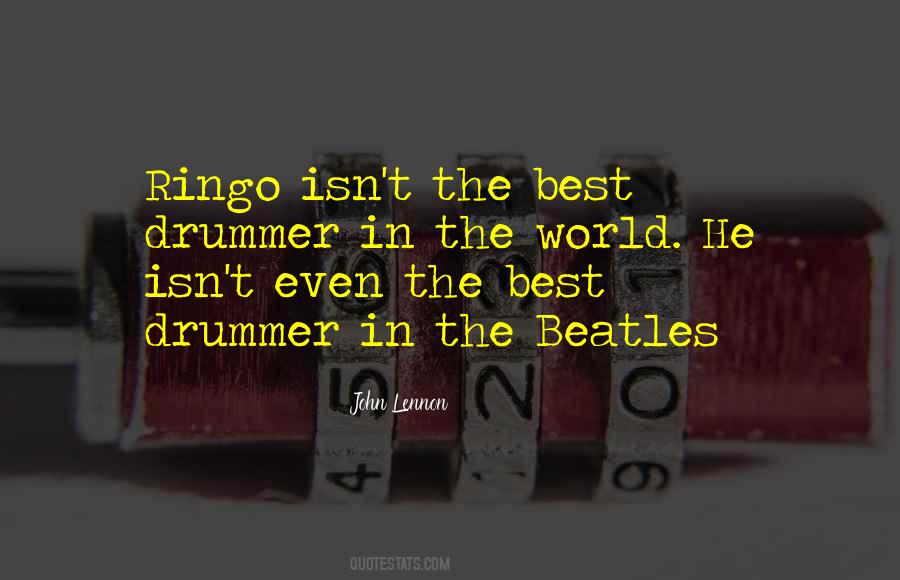 Ringo Quotes #1123270