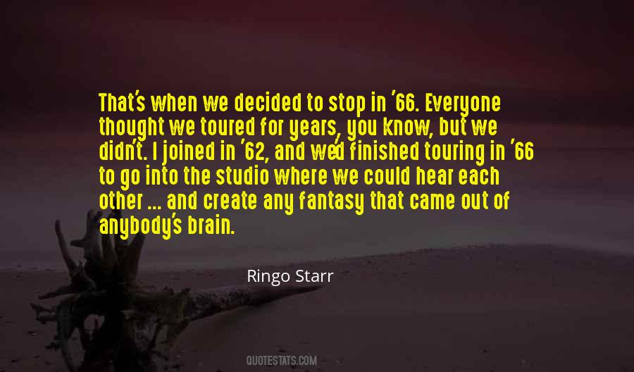 Ringo Quotes #343784