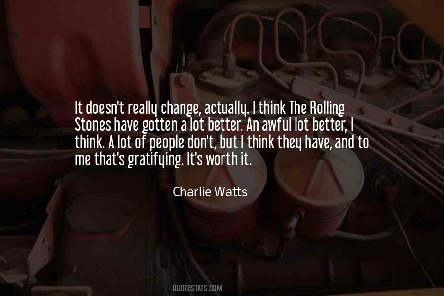Quotes About Charlie Watts #1632214