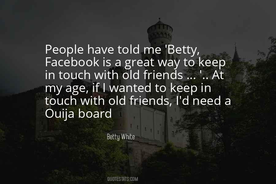 Quotes About Betty #948320