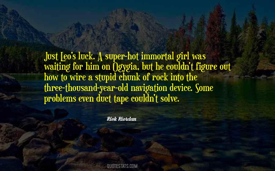 Riordan Quotes #32559