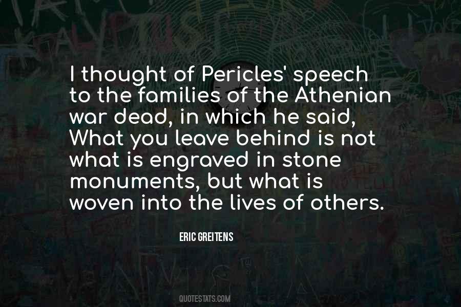 Quotes About Pericles #378978