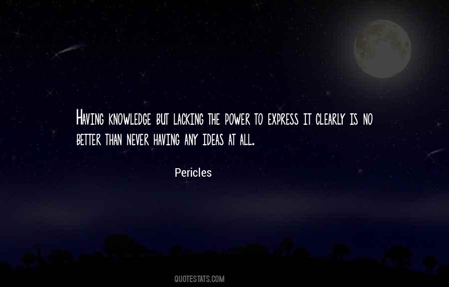 Quotes About Pericles #615414