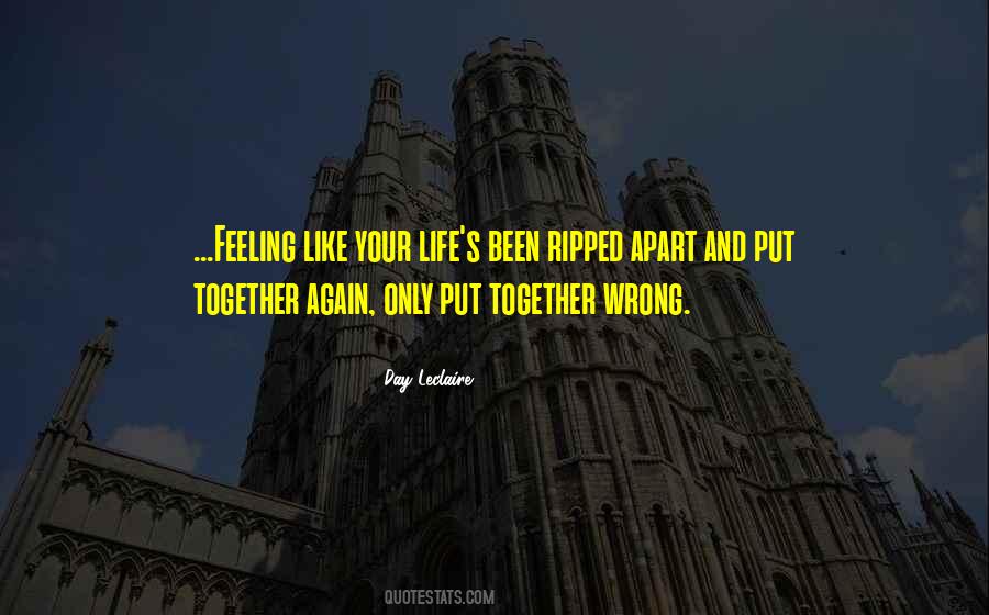 Ripped Apart Quotes #1135653