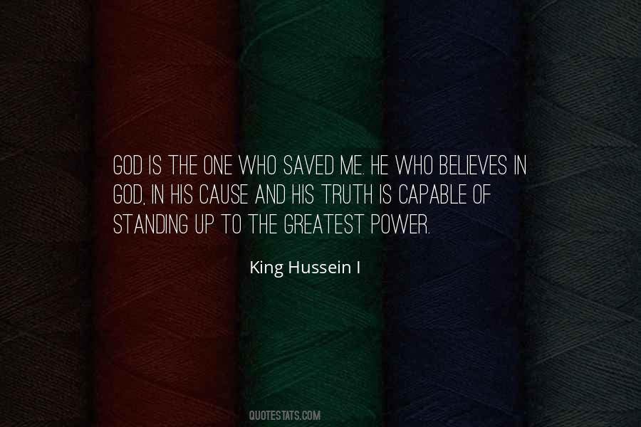 Quotes About King Hussein #1030386