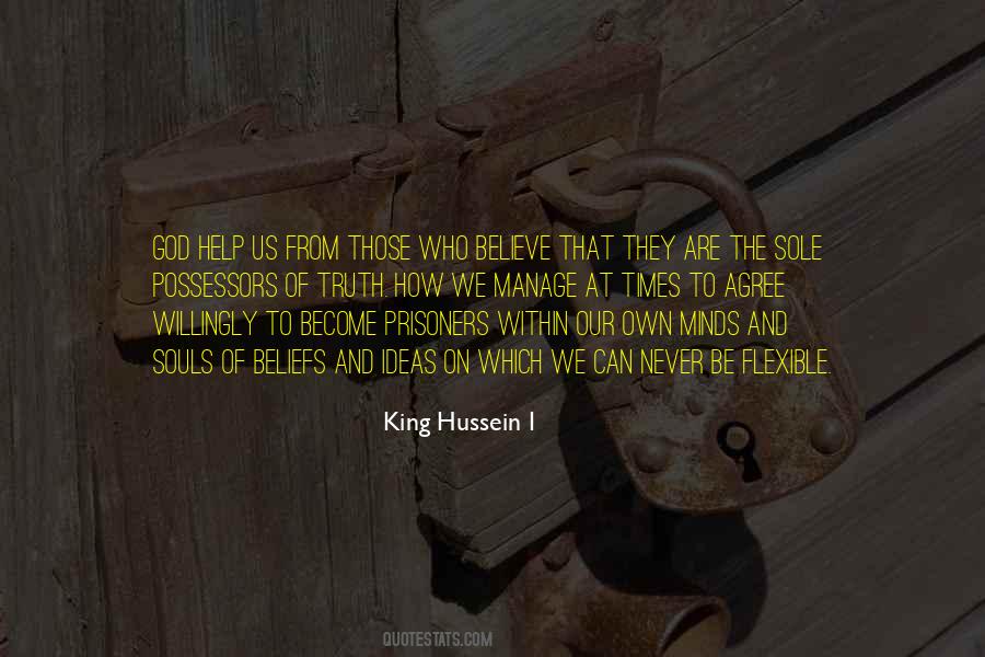 Quotes About King Hussein #482299