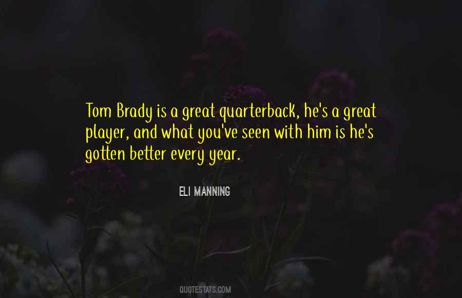 Quotes About Eli Manning #890909