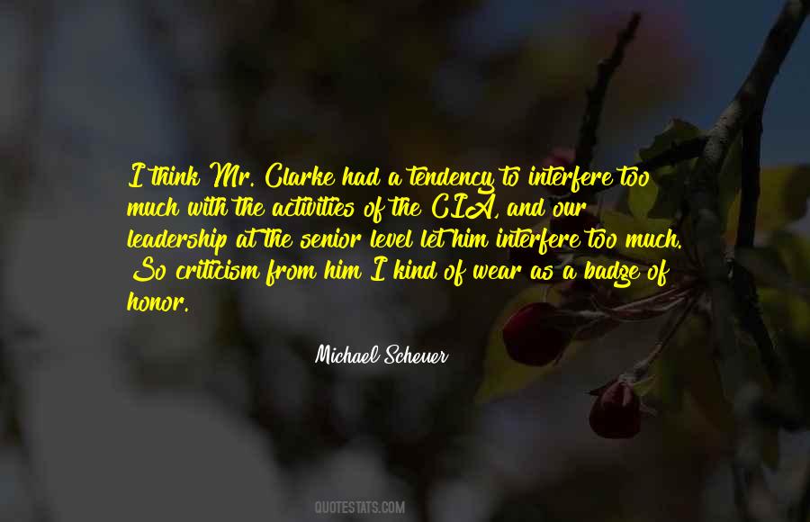 Quotes About Michael Clarke #1823677