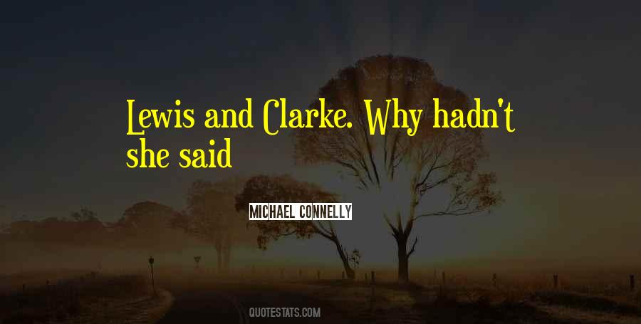 Quotes About Michael Clarke #325467