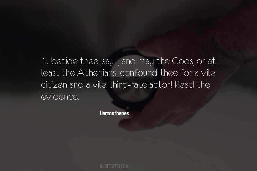 Quotes About Demosthenes #1175047