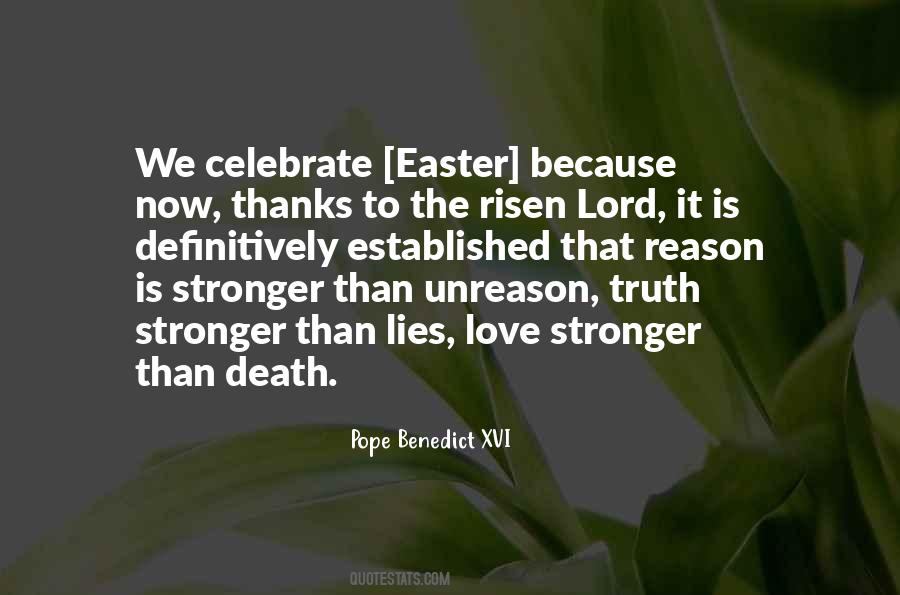 Risen Lord Quotes #747806