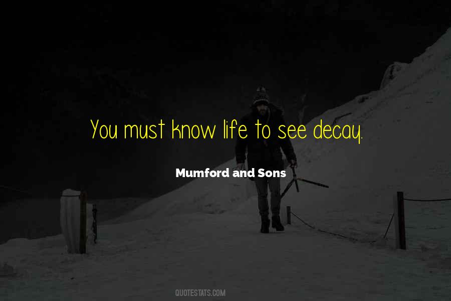 Quotes About Mumford And Sons #188467
