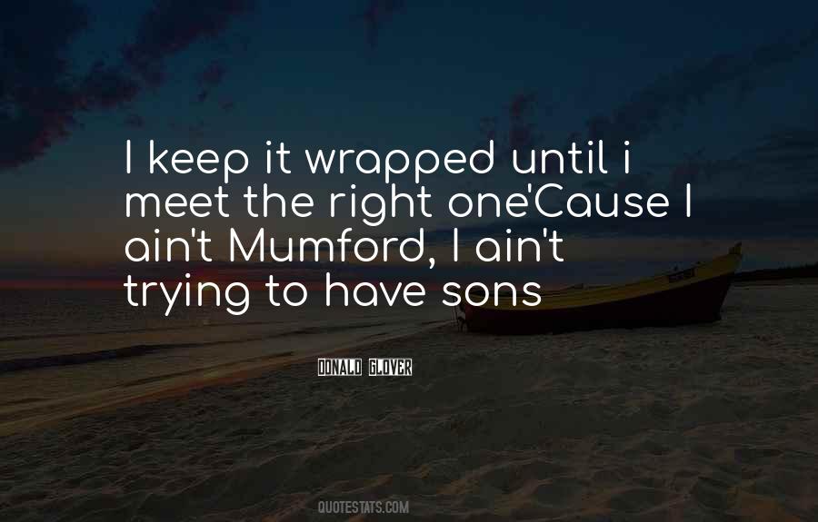 Quotes About Mumford And Sons #744998