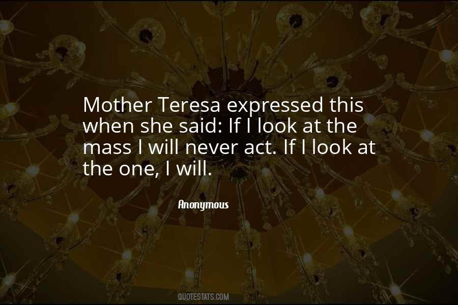Quotes About Mother Teresa #311126