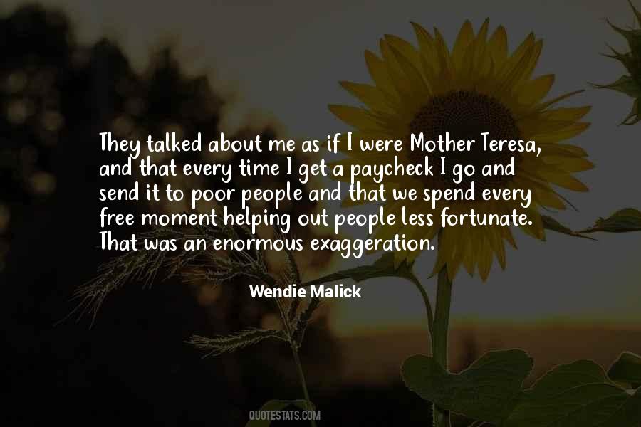 Quotes About Mother Teresa #54772