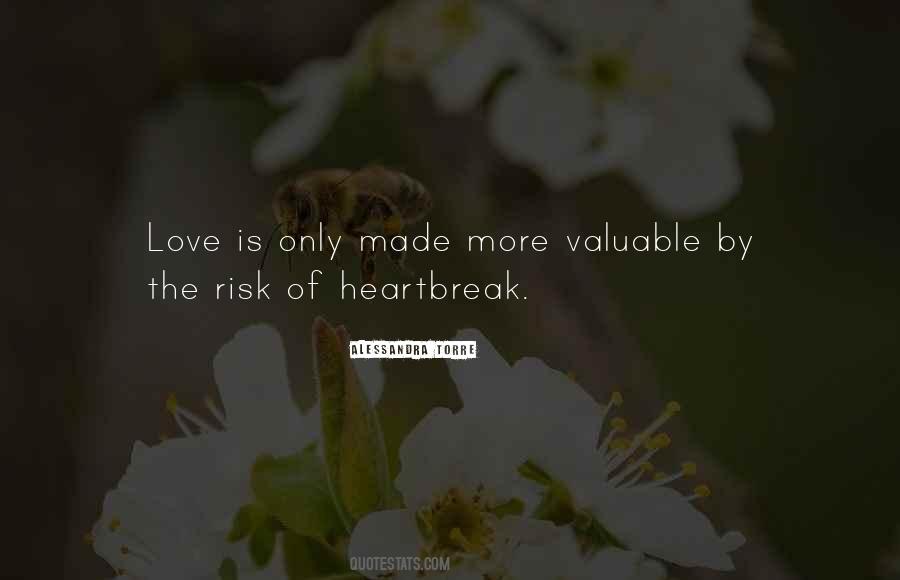 Risk It All For Love Quotes #96504